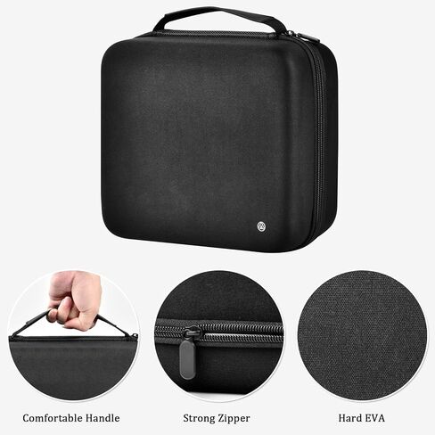 حقيبة تخزين منظم البطارية، 118+ بطاريات، صندوق حاوية لحمل البطاريات، جيوب شبكية مزدوجة لـ AA AAA 9V C D مع جهاز اختبار البطارية BT-168 (البطاريات غير متضمنة) in Kuwait