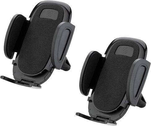 Scosche SUHV-2PKXCES0 Select Vent Phone Mount for Car and Removable Vent Clips, Portable, Convenient Quick-Release Button, 2-pack in Saudi Arabia