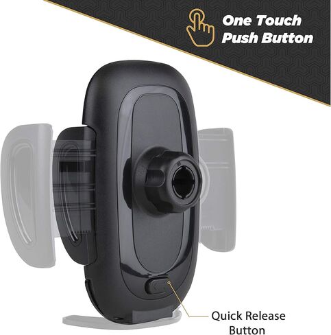 Scosche SUHV-2PKXCES0 Select Vent Phone Mount for Car and Removable Vent Clips, Portable, Convenient Quick-Release Button, 2-pack in Saudi Arabia
