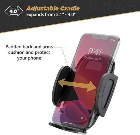 Scosche SUHV-2PKXCES0 Select Vent Phone Mount for Car and Removable Vent Clips, Portable, Convenient Quick-Release Button, 2-pack in Saudi Arabia