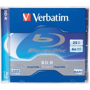 Verbatim BD-R 50GB 6X Blu-ray Recordable Media Disc - 3 Disc Jewel Case Box - 97237 in Saudi Arabia