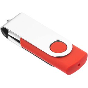 EASTBULL 5 عبوات من محركات أقراص USB 2.0 بسعة 4 جيجابايت مع 5 محولات USB-C وسلاسل مفاتيح، محركات أقراص USB عالية السرعة 360 محرك إبهام دوار قابل للدوران 4 جيجابايت (5 قطع، أسود) in Kuwait