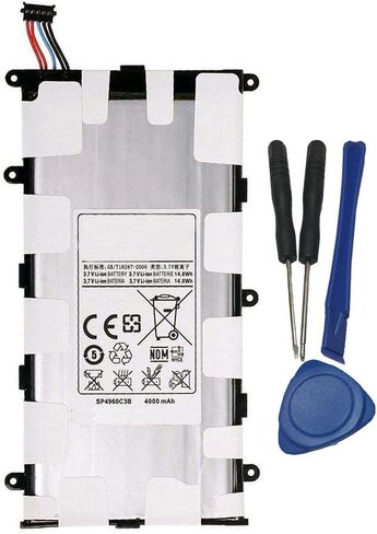 Tesurty SP4960C3B Replacement Battery for Galaxy Tab 2 7.0" GT-P3100 GT-P3110 GT-P3113 GT-P6200 P6208 P6201 GSCH-I700 SCH I700 I705 with Tools in Kuwait