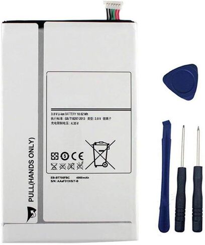 YNYNEW Replacement 4900mAh EB-BT705FBC Tablet Battery for Galaxy Tab S 8.4 SM-T700 SM-T700N SM-T705 SM-T705C SM-T705Y SM-T707A with Free Tools in Kuwait