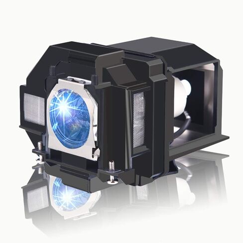 مصباح عرض بديل SunnyPro ELPLP96 V13H010L96 متوافق مع Epson Powerlite Home Cinema 2100 2150 1060 660 760hd VS250 VS350 VS355 EX9210 EX9220 EX3260 EX5260 109W EX7260 X39 W39 S39 in Saudi Arabia