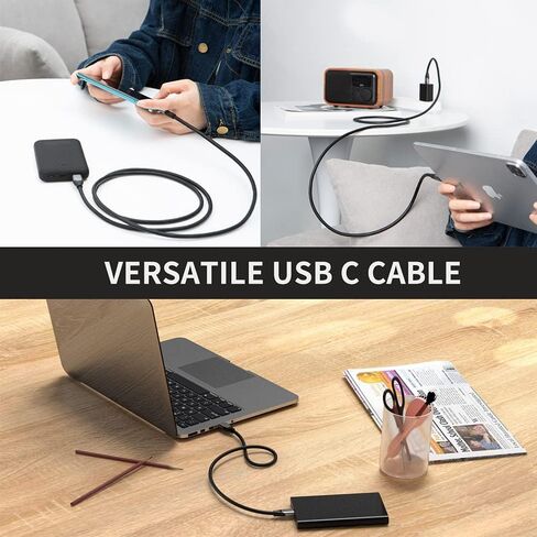 CableCreation USB C إلى USB A Cable 5FT، USB 3.1 3.2 Gen2 10Gbps Data Cable in Kuwait
