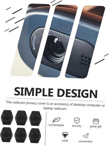 Vaguelly 12 Pcs Camera Privacy Cover Desktop Protector Table top Protector Camera Protector Laptop Protector Laptop Camera Computer Webcam Cover Webcam Covers Tablet Anti Peeping Plastic in Saudi Arabia