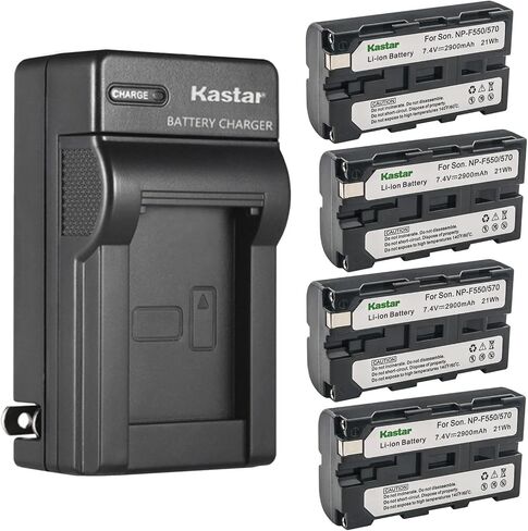Kastar 2-Pack Battery and AC Wall Charger Replacement for Sony CCD-TR910 CCD-TR913 CCD-TR917 CCD-TR918 CCD-TR930 CCD-TR940 CCD-TR950 CCD-TR97 CCD-TRT97 CCD-TRV101 CCD-TRV15 CCD-TRV16 CCD-TRV17 in Kuwait
