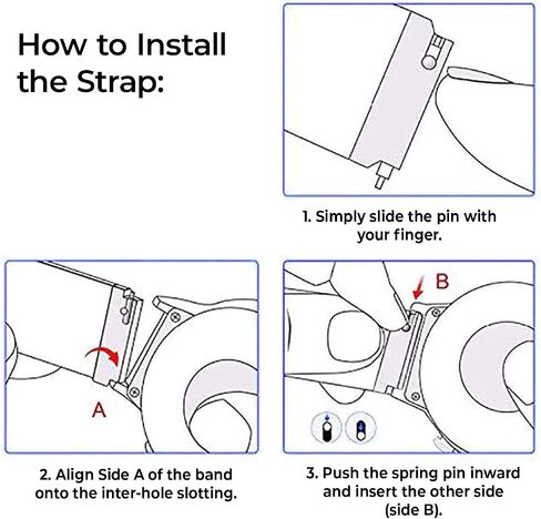 ONE ECHELON Quick Release Watch Band Compatible With Polar Unite Silicone Watch Strap with Button Lock, Pack of 2 (Black and Yellow) in Kuwait
