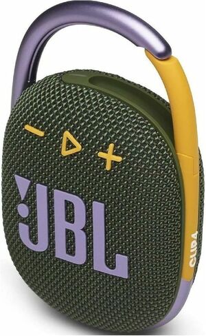 JBL 2 Pack Clip 4 Waterproof Wireless Audio Bluetooth Speaker Bundle (Green) in Kuwait