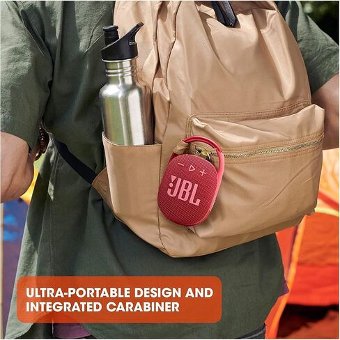 JBL 2 Pack Clip 4 Waterproof Wireless Audio Bluetooth Speaker Bundle (Green) in Kuwait