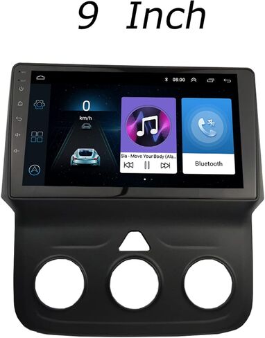 DKMUS Double Din Radio Stereo Bezel for 2013-2019 Dodge RAM 5500 Dash Installation Mount Trim Kit Fits 9" and Double Din in Saudi Arabia