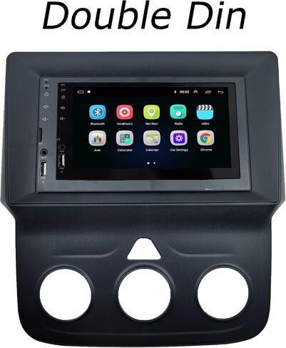 DKMUS Double Din Radio Stereo Bezel for 2013-2019 Dodge RAM 5500 Dash Installation Mount Trim Kit Fits 9" and Double Din in Saudi Arabia
