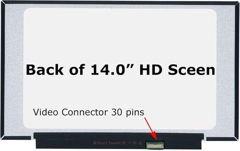 SCREENARAMA New Screen Replacement for Lenovo IdeaPad 1-14IGL05 Type 81VU, HD 1366x768, Glossy, LCD LED Display with Tools in Saudi Arabia