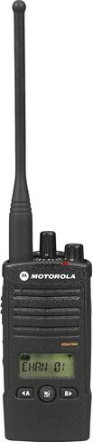 2 x Motorola RDU4160D RDX Business Series Two-Way UHF Radio with Display (Black) (RDU4160D) + 2 x HKLN4606 Remote Speaker Mic in Kuwait