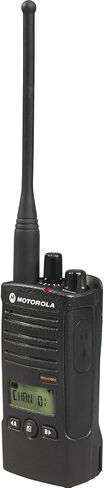2 x Motorola RDU4160D RDX Business Series Two-Way UHF Radio with Display (Black) (RDU4160D) + 2 x HKLN4606 Remote Speaker Mic in Kuwait