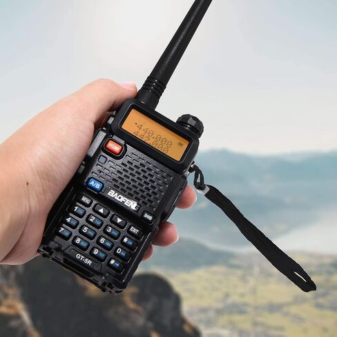 BAOFENG GT-5R Dual Band Ham Radio Handheld, FCC-Compliant Version of UV-5R | UHF VHF Walkie Talkie for Adults, Clean Spurious Emission, with 1800mAh Battery, Earpiece, 128CH, VOX, FM, CHIRP Compatible in Saudi Arabia