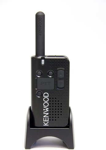 Kenwood PKT- 23 Pocket-Size UHF Two-Way FM Radio (1.5 W Analog), 4-Channel Operation with Voice Guide, Up To 15 Hours Talk-Time (On Battery Saver), IP54 & 11 Mil-Spec Standards 810 (C, D, E, F & G) in Saudi Arabia