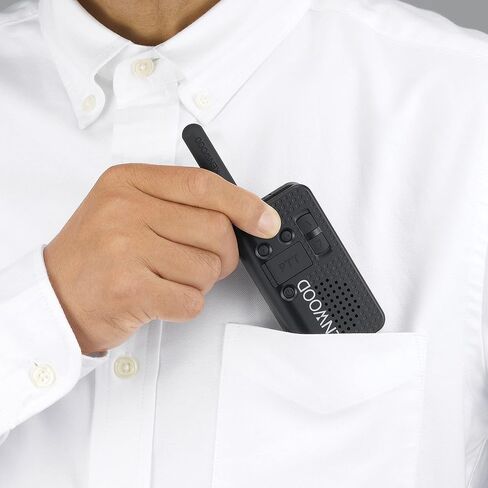 Kenwood PKT- 23 Pocket-Size UHF Two-Way FM Radio (1.5 W Analog), 4-Channel Operation with Voice Guide, Up To 15 Hours Talk-Time (On Battery Saver), IP54 & 11 Mil-Spec Standards 810 (C, D, E, F & G) in Saudi Arabia