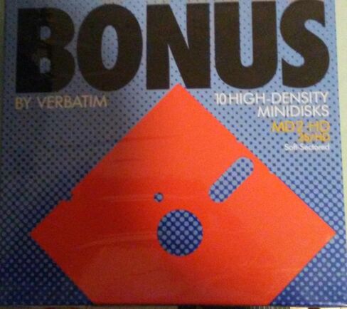 Verbatim Data Life High Density 5 1/4" Diskettes 10 pack MD2-HD in Saudi Arabia