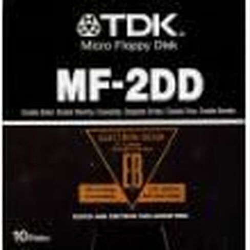 TDK MF-2DD Micro Floppy Disk - Box of 10 Disk in Saudi Arabia