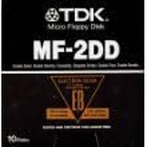 TDK MF-2DD Micro Floppy Disk - Box of 10 Disk in Saudi Arabia