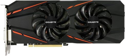 جيجابايت بطاقات جرافيك جي فورس GTX 1060 G1 للالعاب 3 جيجابايت GDDR5 REV2.0 GV-N1060G1GAM-3GD R2 6GB in Kuwait