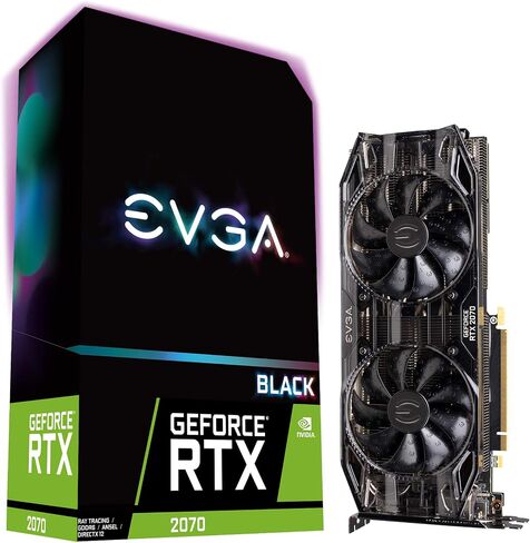 EVGA RTX 2070 XC Black Edition Gaming Graphic Cards 08G-P4-1171-KR in Saudi Arabia