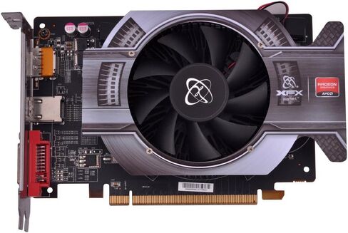 بطاقة فيديو XFX HD6670 800M 1 جيجا DDR5 DP HDMI DVI PCI-E - HD667XZWF4 in Kuwait