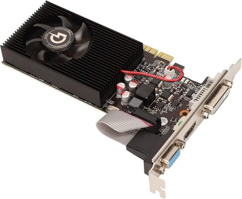 بطاقة رسومات الألعاب GT 730 4G GDDR3 بسرعة 700 ميجاهرتز ووحدة معالجة الرسومات 128 بت مع مروحة تبريد وVGA وHDML وDVI وملحقات ترقية الكمبيوتر GT730 in Kuwait