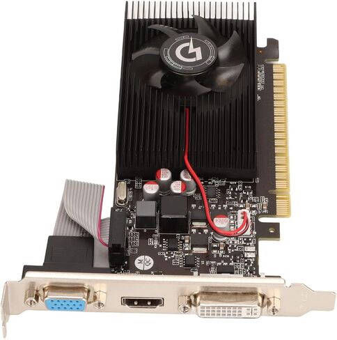 بطاقة رسومات الألعاب GT 730 4G GDDR3 بسرعة 700 ميجاهرتز ووحدة معالجة الرسومات 128 بت مع مروحة تبريد وVGA وHDML وDVI وملحقات ترقية الكمبيوتر GT730 in Kuwait