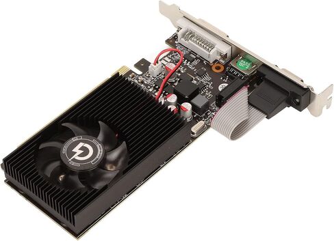 بطاقة رسومات الألعاب GT 730 4G GDDR3 بسرعة 700 ميجاهرتز ووحدة معالجة الرسومات 128 بت مع مروحة تبريد وVGA وHDML وDVI وملحقات ترقية الكمبيوتر GT730 in Kuwait