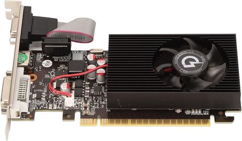 بطاقة رسومات الألعاب GT 730 4G GDDR3 بسرعة 700 ميجاهرتز ووحدة معالجة الرسومات 128 بت مع مروحة تبريد وVGA وHDML وDVI وملحقات ترقية الكمبيوتر GT730 in Kuwait