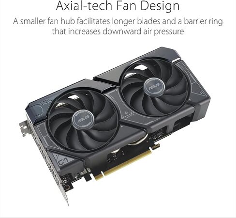 اسس بطاقة رسومات جيفورس RTX™ 4060 Ti 16GB اصدار كسر سرعة المعالج GDDR6 (منفذ الملحقات الاضافية السريع 4.0، 16GB GDDR6، DLSS 3، HDMI 2.1a، منفذ عرض 1.4a، تصميم 2.5 فتحة، تصميم مروحة محورية، تقنية 0 in Saudi Arabia