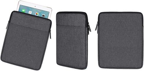 iPad/Tablet Sleeve Case ，Shockproof, Waterproof, Portable, Accessory and Charger Storage Bag （Dark Gray） in Kuwait