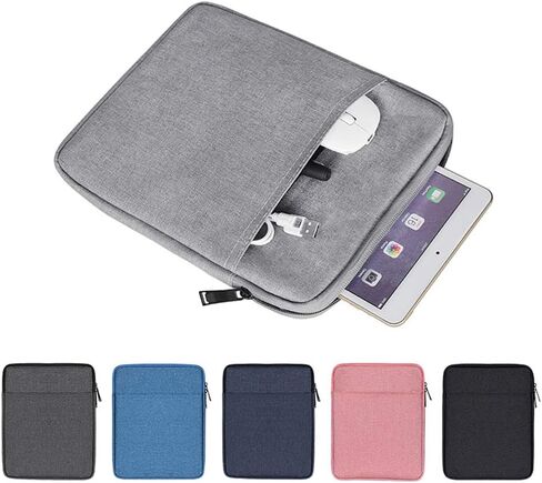 iPad/Tablet Sleeve Case ，Shockproof, Waterproof, Portable, Accessory and Charger Storage Bag （Dark Gray） in Kuwait