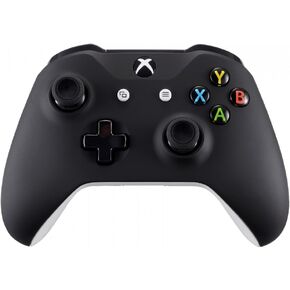 حافظة غطاء أمامي ناعمة الملمس باللون الأسود الشديد لوحدة تحكم Xbox One S/X، مجموعة بديلة مريحة غطاء لوحة أمامية لجهاز Xbox One وحدة التحكم اللاسلكية موديل 1708 - وحدة التحكم غير متضمنة in Kuwait