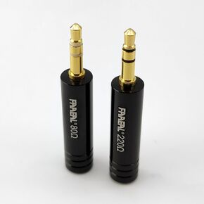 FAAEAL Conductor Earphone Impedance Plug 80 220 ohm Noise Cancelling Adapter 3.5mm Jack Professional Reduce Noise Filter Plug (80 Ohm) in Kuwait