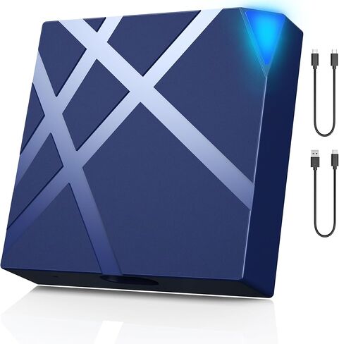 محول CarPlay لاسلكي 5.0 لجميع سيارات CarPlay السلكية في المصنع، دونجل CarPlay اللاسلكي، تحويل سلكي إلى CarPlay لاسلكي MP01 in Kuwait