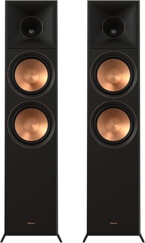 Klipsch Reference Premiere RP-8060FA II 7.1.4 Dolby Atmos Home Theater System with a Larger 90° x 90° Hybrid Tractrix Horn, 8" Cerametallic Woofers, and a 15-inch subwoofer in Ebony in Saudi Arabia