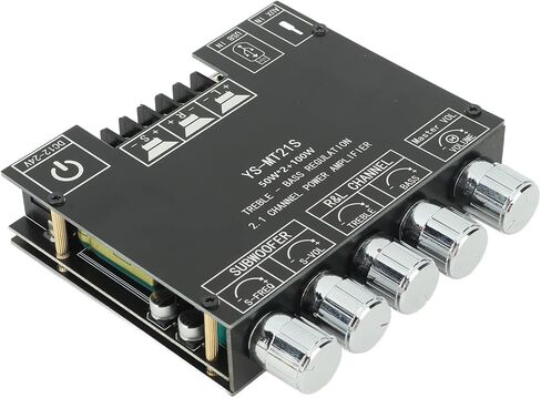 2.1 Channel Digital Audio Power Bluetooth Amplifier Board for Store Home Theater Speakers with DC Converter Plugs in Saudi Arabia