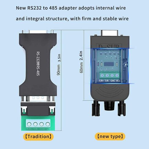 محول رقمي DB9 أنثى إلى RS485 من JUXINICE RS232 إلى محول RS485، جهاز التحكم في الوصول التلقائي in Saudi Arabia