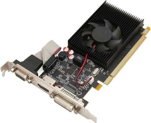 بطاقة رسومات سطح المكتب ICRPSTU، 40 نانومتر 650 ميجا هرتز 533 ميجا هرتز PCI Express 1.1 بطاقة رسومات الكمبيوتر 1 جيجابايت للاستبدال in Kuwait