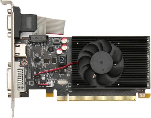 بطاقة رسومات سطح المكتب ICRPSTU، 40 نانومتر 650 ميجا هرتز 533 ميجا هرتز PCI Express 1.1 بطاقة رسومات الكمبيوتر 1 جيجابايت للاستبدال in Kuwait