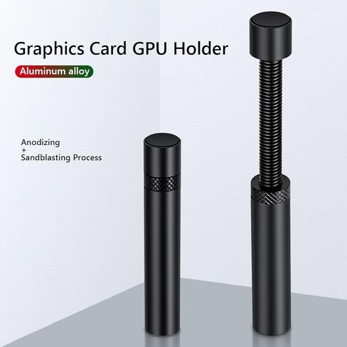 OWLEEN Graphics Card GPU Holder Support Adjustable Telescopic Screw Aluminum Video Card Bracket Desktop(Mini) in Saudi Arabia