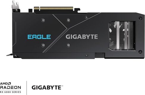 Gigabyte Radeon RX 6600 XT Eagle 8G Graphics Card, WINDFORCE 3X Cooling System, 8GB 128-bit GDDR6, GV-R66XTEAGLE-8GD Video Card in Saudi Arabia