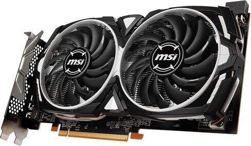 بطاقة الرسومات MSI Gaming AMD Radeon RX 6600 8GB GDDR6 128-bit HDMI/DP 2491 MHz Boost Clock FreeSync DirectX 12 VR Ready Graphics (RX 6600 Armor 8G V1) in Saudi Arabia