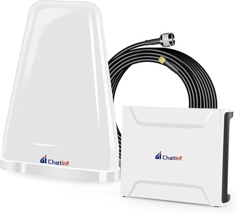 معزز إشارة الهاتف الخليوي مع هوائي داخلي مدمج للمنزل والمكتب، يصل إلى 5000 قدم مربع، يعزز إشارة 5G 4G LTE ونطاق 2/4/5/13/17 ويدعم جميع شركات النقل في الولايات المتحدة وكندا | تمت الموافقة عليه من قبل لجنة الاتصالات الفيدرالية (FCC). in Kuwait