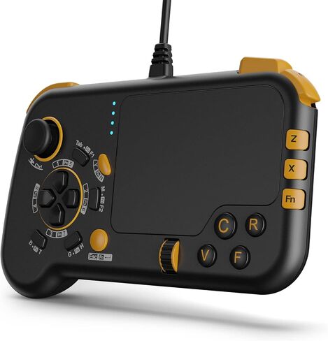 IFYOO GTP01 لوحة لمس سلكية USB للألعاب مع وظائف لوحة المفاتيح والماوس، وحدة تحكم ألعاب لوحة التتبع متوافقة مع Xbox Series X|S، Xbox One، PS5، PS4، PC Steam Windows 11 10، Mac OS - أسود in Kuwait