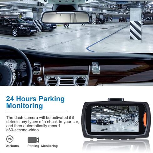 كاميرا لوحة القيادة Dash Cam مع قارئ بطاقات، كاميرا X2 Dash للسيارة، رؤية ليلية، FHD 1080P، كاميرا لوحة القيادة للسيارة مع تسجيل حلقي، مستشعر G، زاوية 170 درجة، دعم مراقبة الحديقة TF 32 جيجابايت in Saudi Arabia
